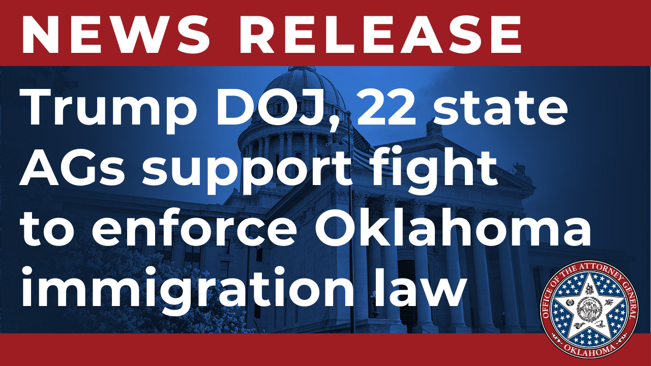 Trump DOJ, 22 state attorneys general support Drummond’s fight to